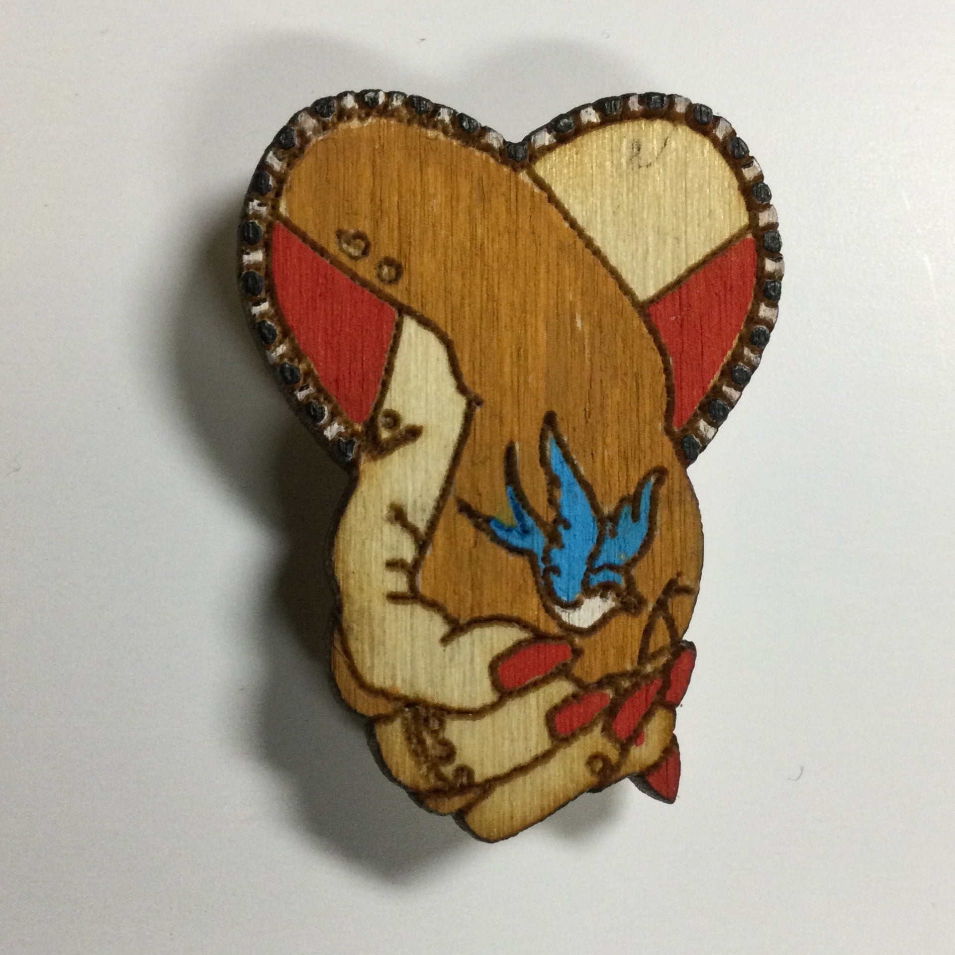 BRAVE {Embroidery Pin} BRAVE {Embroidery Pin}